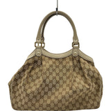 グッチ GUCCI GGキャンバス スーキートートバッグ 211944 アイボリー レディース