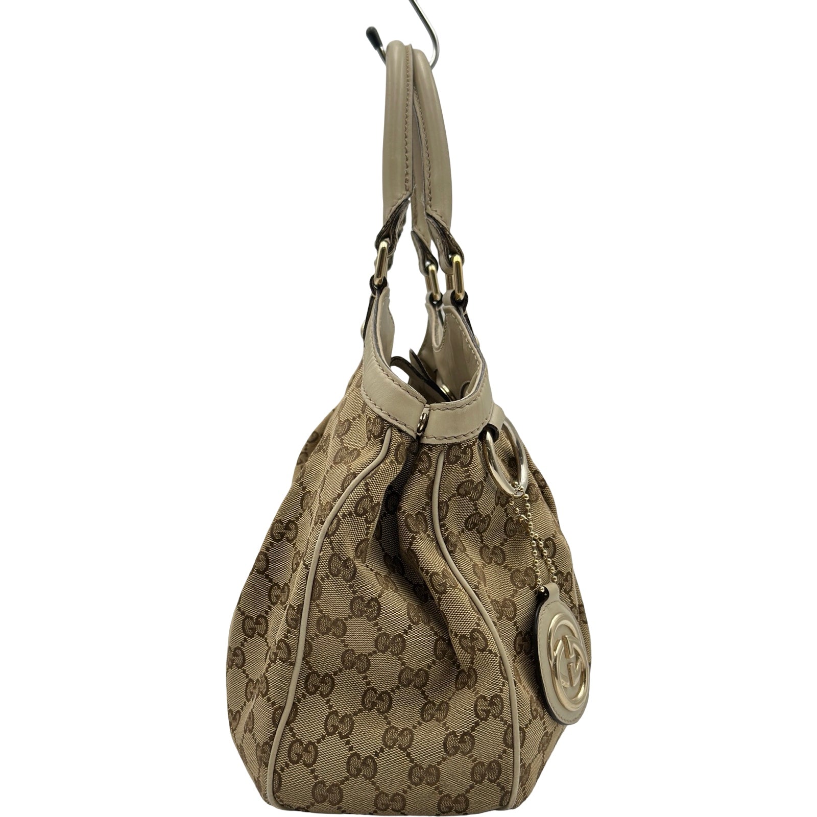 グッチ GUCCI GGキャンバス スーキートートバッグ 211944 アイボリー