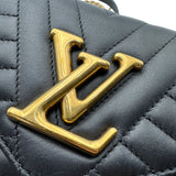 ルイ・ヴィトン LOUIS VUITTON ニューウェーブ・チェーンバッグ PM M51683 ブラック ゴールド金具 レザー レディース ショルダーバッグ