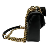 ルイ・ヴィトン LOUIS VUITTON ニューウェーブ・チェーンバッグ PM M51683 ブラック ゴールド金具 レザー レディース ショルダーバッグ