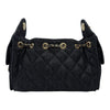 シャネル CHANEL CHANEL25 ミニハンドバッグ AS5631 ブラック ゴールド金具 デニム レディース ハンドバッグ