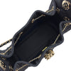 シャネル CHANEL CHANEL25 ミニハンドバッグ AS5631 ブラック ゴールド金具 デニム レディース ハンドバッグ
