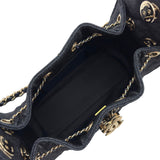 シャネル CHANEL CHANEL25 ミニハンドバッグ AS5631 ブラック ゴールド金具 デニム レディース ハンドバッグ