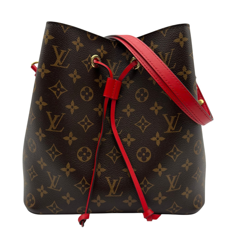 ルイ・ヴィトン LOUIS VUITTON ネオノエ M44021 ブラウン/コクリコ