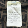フェンディ FENDI FF総柄ニットトップス JFG069 ブラウン レーヨン レディース ニット