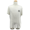 ロエベ LOEWE アナグラムロゴTシャツ H526Y22J26 ホワイト コットン メンズ 半袖Ｔシャツ