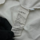 ロエベ LOEWE アナグラムロゴTシャツ H526Y22J26 ホワイト コットン メンズ 半袖Ｔシャツ