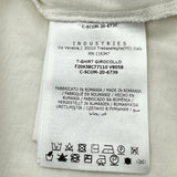 モンクレール MONCLER ビジューロゴTシャツ ホワイト コットン レディース 半袖Ｔシャツ