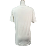 モンクレール MONCLER ビジューロゴTシャツ ホワイト コットン レディース 半袖Ｔシャツ