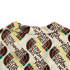 グッチ GUCCI x THE NORTH FACE 総柄シルクシャツ 654766 アイボリー シルク メンズ 半袖シャツ