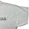 バレンシアガ BALENCIAGA ミラーロゴTシャツ 787358 グレー コットン メンズ 半袖Ｔシャツ