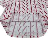 ヴァレンティノ VALENTINO ロゴ総柄プリントTシャツ WV3MG08J6PF レッド コットン メンズ 半袖Ｔシャツ