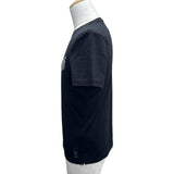 フェンディ FENDI バグズアイTシャツ FY0894 ブラック コットン メンズ 半袖Ｔシャツ