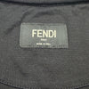 フェンディ FENDI バグズアイTシャツ FY0894 ブラック コットン メンズ 半袖Ｔシャツ