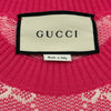 グッチ GUCCI GG総柄ニットワンピース 629464 ピンク ウール レディース ワンピース