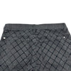 シャネル CHANEL キルティングステッチデニムパンツ P58418 ブラック コットン レディース デニムパンツ