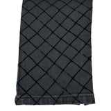 シャネル CHANEL キルティングステッチデニムパンツ P58418 ブラック コットン レディース デニムパンツ