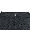 シャネル CHANEL キルティングステッチデニムパンツ P58418 ブラック コットン レディース デニムパンツ