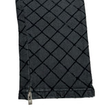 シャネル CHANEL キルティングステッチデニムパンツ P58418 ブラック コットン レディース デニムパンツ