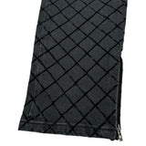 シャネル CHANEL キルティングステッチデニムパンツ P58418 ブラック コットン レディース デニムパンツ