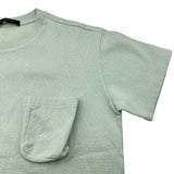 ルイ・ヴィトン LOUIS VUITTON モノグラム総柄3DポケットTシャツ HIY49W グリーン コットン メンズ 半袖Ｔシャツ