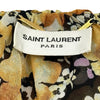 サンローラン SAINT LAURENT フローラル総柄シルクブラウス 649040 イエロー系 シルク レディース ブラウス