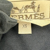 エルメス HERMES エンボスTシャツ ネイビー コットン メンズ 半袖Ｔシャツ