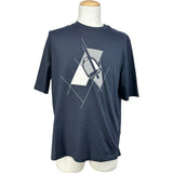 エルメス HERMES エンボスTシャツ ネイビー コットン メンズ 半袖Ｔシャツ