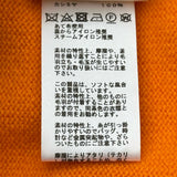 エルメス HERMES カシミヤ半袖ニットトップス 4E2626DB オレンジ カシミヤ レディース ニット
