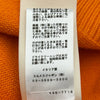 エルメス HERMES カシミヤ半袖ニットトップス 4E2626DB オレンジ カシミヤ レディース ニット