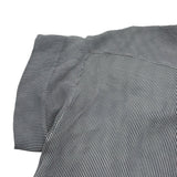 シャネル CHANEL ストライプシルクシフォンブラウス P72681 ネイビー シルク レディース ブラウス