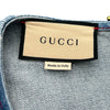 グッチ GUCCI シェリーライン半袖デニムワンピース 678827 ブルー コットン レディース ワンピース