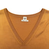 エルメス HERMES シルクノースリーブワンピース ベージュ シルク レディース ワンピース