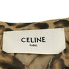 セリーヌ CELINE レオパード柄シルクワンピース 2R92C299Q ベージュ シルク レディース ワンピース
