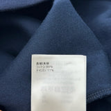 ルイ・ヴィトン LOUIS VUITTON ロゴプリント半袖ワンピース FNJD21 ネイビー コットン レディース ワンピース