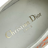 クリスチャン・ディオール Christian Dior Walkn Dior ローカットスニーカー オレンジ キャンバス レディース スニーカー