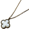 ヴァンクリーフ＆アーペル Van Cleef & Arpels スウィートアルハンブラ ネックレス ゴールド Au750 マザーオブパール ジュエリー