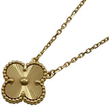 ヴァンクリーフ＆アーペル Van Cleef & Arpels ヴィンテージアルハンブラギョーシェネックレス ゴールド Au750 ジュエリー