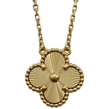 ヴァンクリーフ＆アーペル Van Cleef & Arpels ヴィンテージアルハンブラギョーシェネックレス ゴールド Au750 ジュエリー