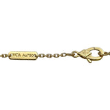 ヴァンクリーフ＆アーペル Van Cleef & Arpels ヴィンテージアルハンブラギョーシェネックレス ゴールド Au750 ジュエリー