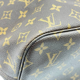 ルイ・ヴィトン LOUIS VUITTON ネヴァーフルMM M40156 ブラウン モノグラムキャンバス レディース トートバッグ