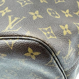 ルイ・ヴィトン LOUIS VUITTON ネヴァーフルMM M40156 ブラウン モノグラムキャンバス レディース トートバッグ