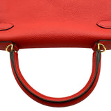 エルメス HERMES ケリー28 内縫い □R刻印 ルージュピヴォワンヌ ゴールド金具 トゴ レディース ショルダーバッグ