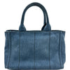 プラダ PRADA カナパ ミニ 1BG439 ネイビー デニム レディース ハンドバッグ