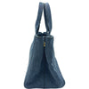 プラダ PRADA カナパ ミニ 1BG439 ネイビー デニム レディース ハンドバッグ