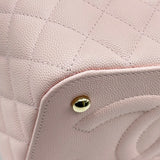 シャネル CHANEL マトラッセ スモールバニティ AS3171 ライトピンク キャビアスキン レディース ショルダーバッグ