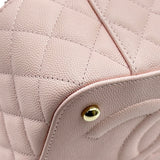 シャネル CHANEL マトラッセ スモールバニティ AS3171 ライトピンク キャビアスキン レディース ショルダーバッグ