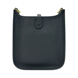 エルメス HERMES エヴリンTPM K刻印 ブラック/ゴールド金具 トリヨン レディース ショルダーバッグ