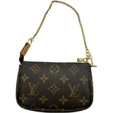 ルイ・ヴィトン LOUIS VUITTON ミニ・ポシェット・アクセソワール M58009 ブラウン モノグラムキャンバス レディース ポーチ