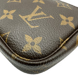 ルイ・ヴィトン LOUIS VUITTON ミニ・ポシェット・アクセソワール M58009 ブラウン モノグラムキャンバス レディース ポーチ